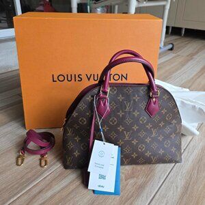 Louis Vuitton ALMA BNB Monogram  Duo Shoulder Handbag MM Retail $3250